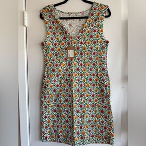 Boden enchanting bloom shift dress